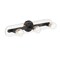 Designers Fountain Demi 24 in. 3-Light Matte Black Vanity Light with Artisan Cast Glass Shade for Bathrooms D318M-3B-MB - alternate 7